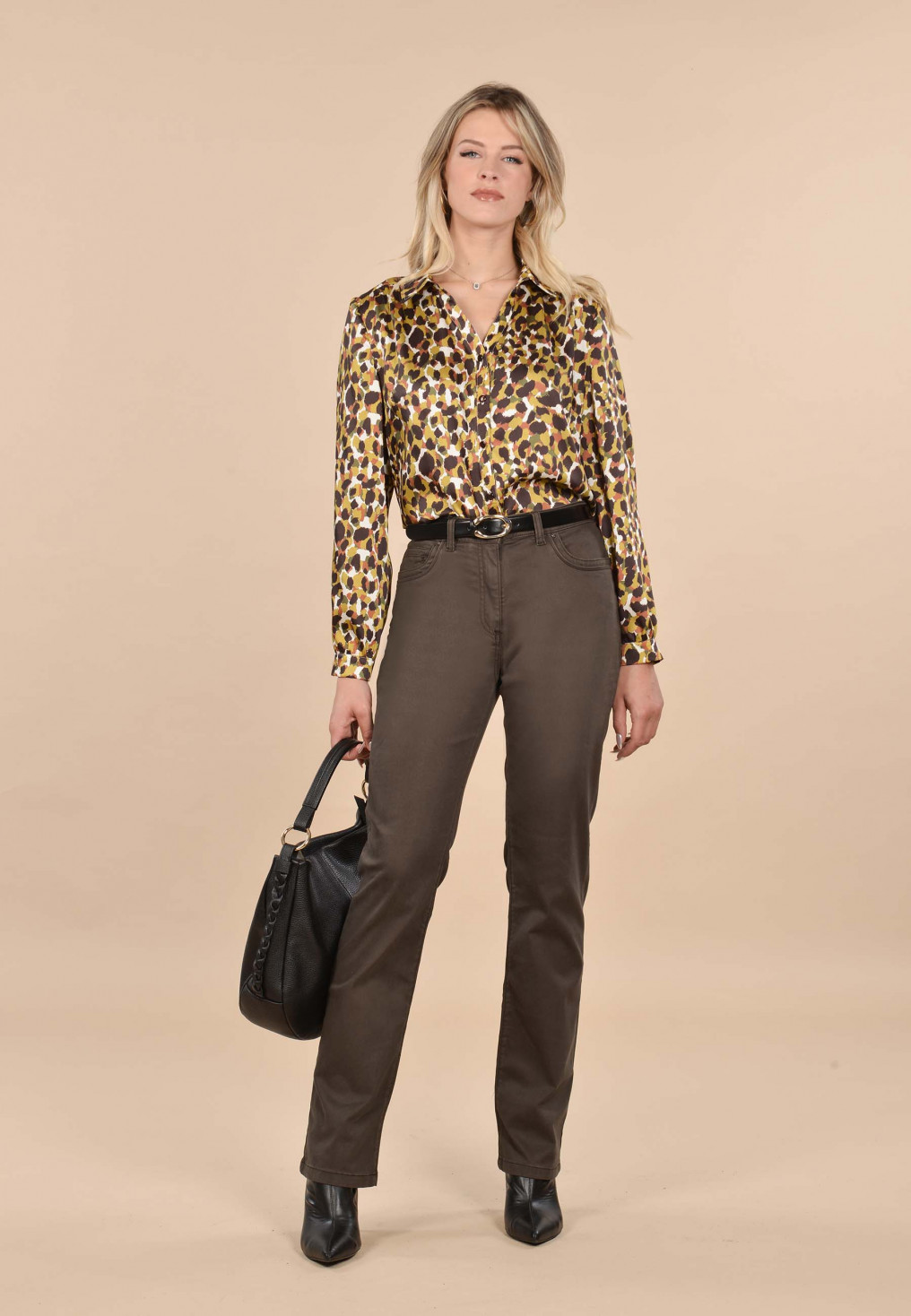 Cacilda Pant Droit 40%lyocel 28%modal 17%coton