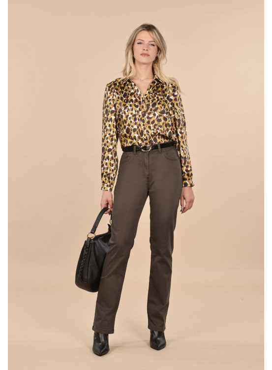 Cacilda Pant Droit 40%lyocel 28%modal 17%coton