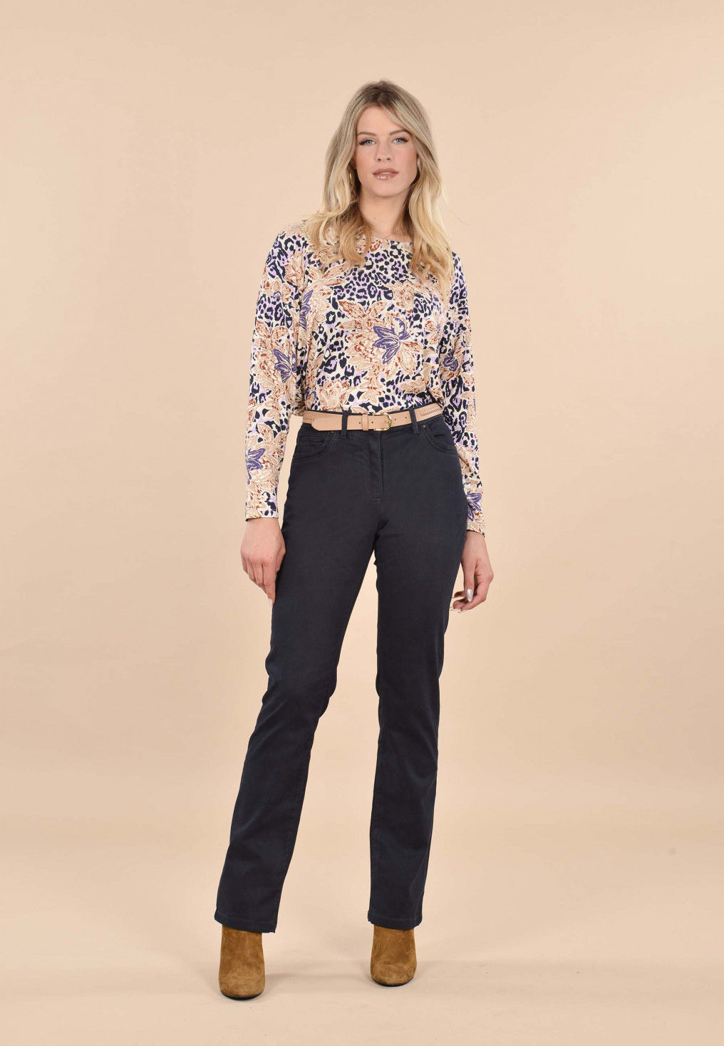 Cacilda Pant Droit 40%lyocel 28%modal 17%coton