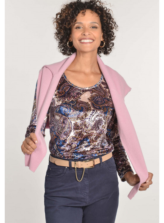 CELESTA - T-SHIRT - VIOLET - Un Jour Ailleurs