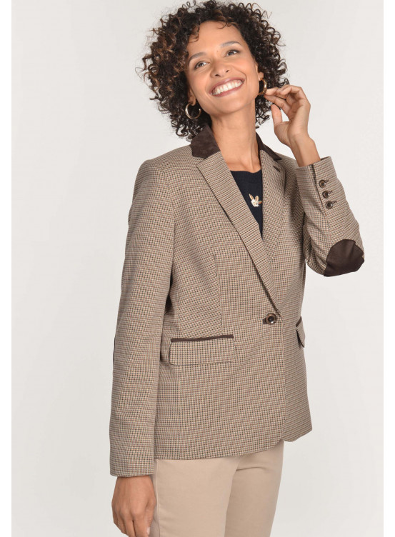 CONSTANCE - VESTE - BRUN - Un Jour Ailleurs