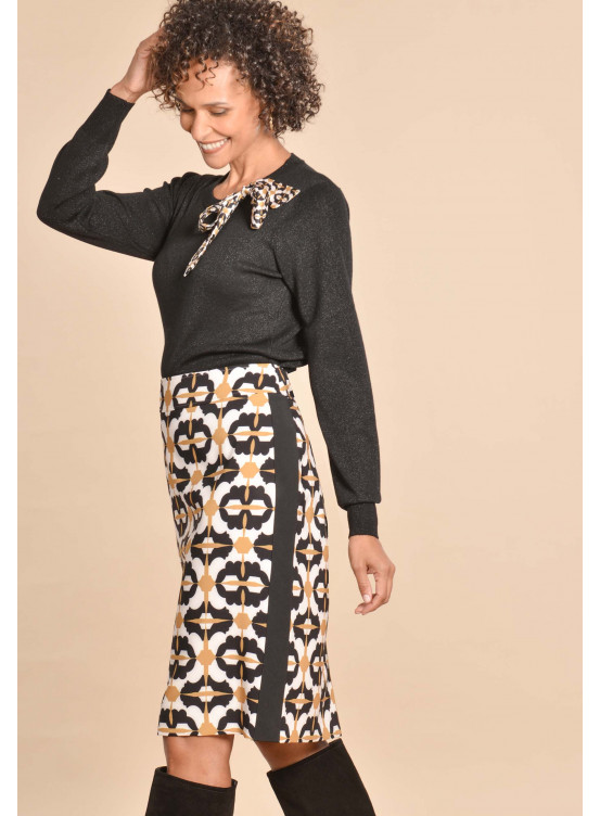 CARLINA - JUPE - AMBRE - Un Jour Ailleurs