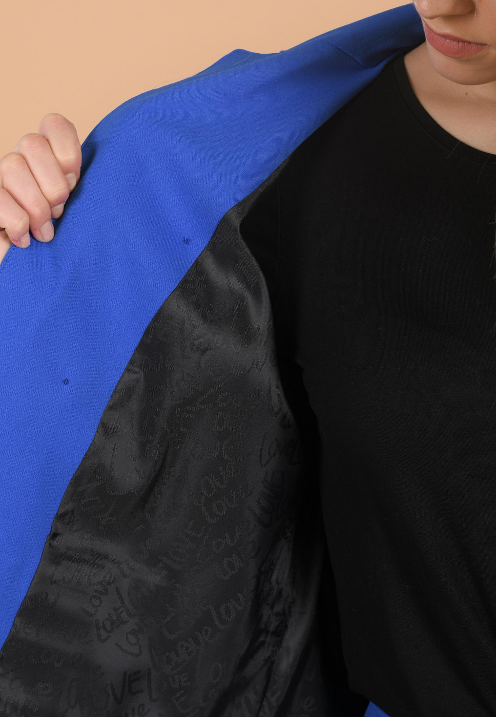 LEVI'S Veste mi-saison Dames T EU 36 bleu style décontracté
