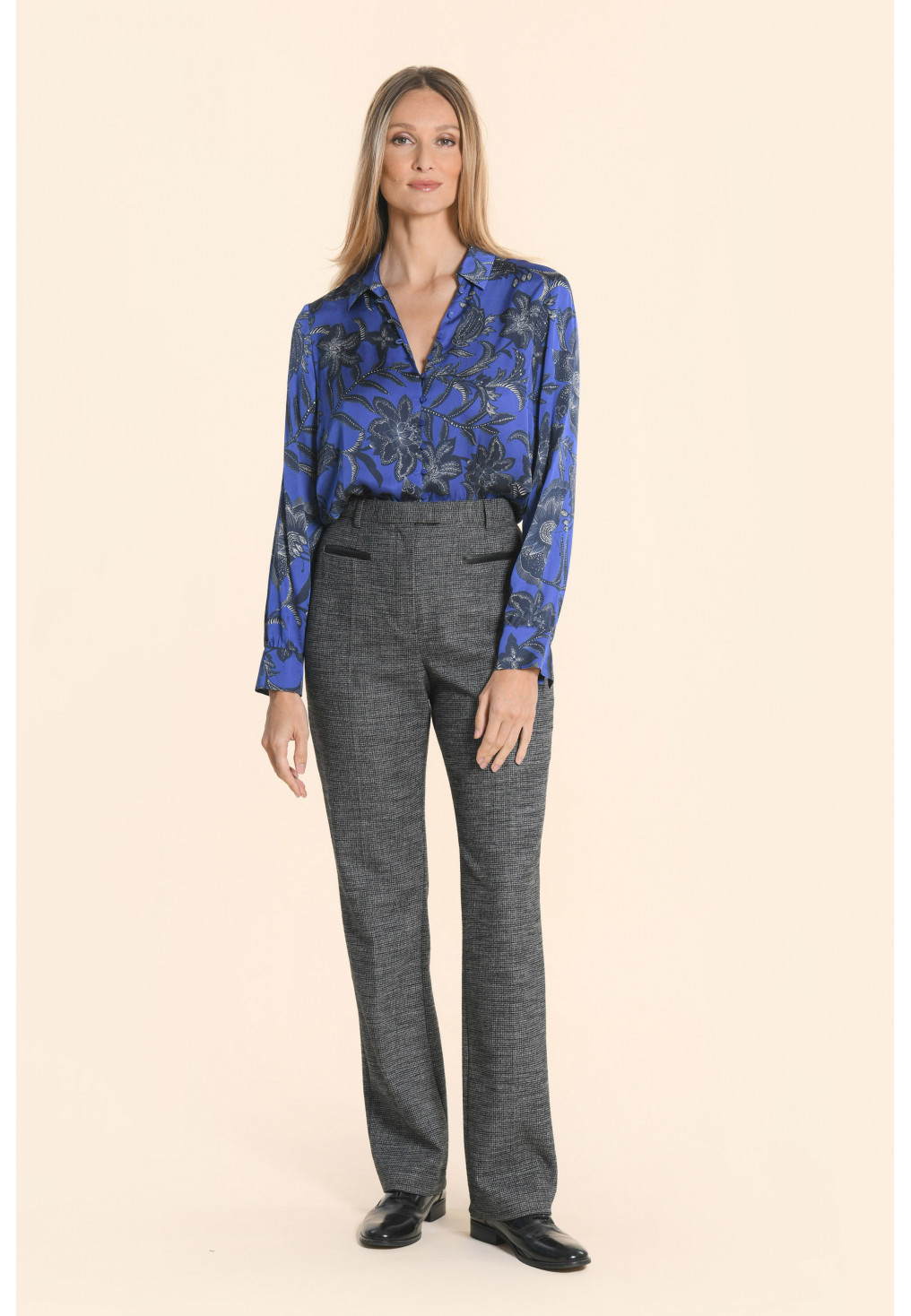 ANSELME - PANTALON - GRIS - Un Jour Ailleurs