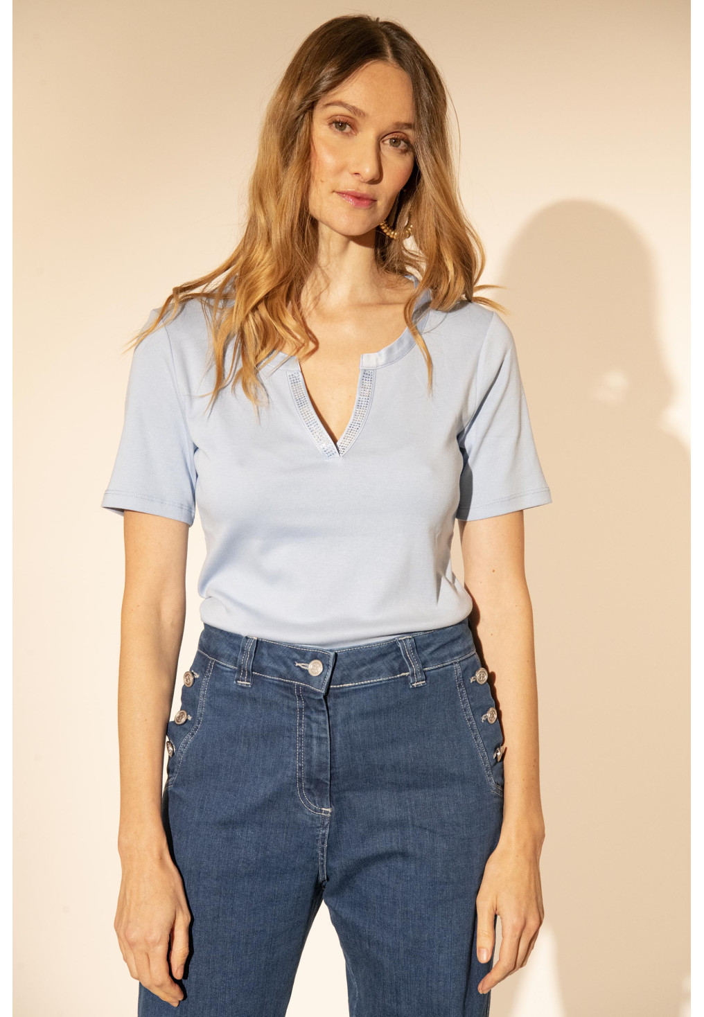 T-SHIRT - CIEL - GRACE - Un Jour Ailleurs