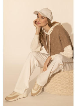 PULL - KAKI CLAIR - GIBUS - Un Jour Ailleurs