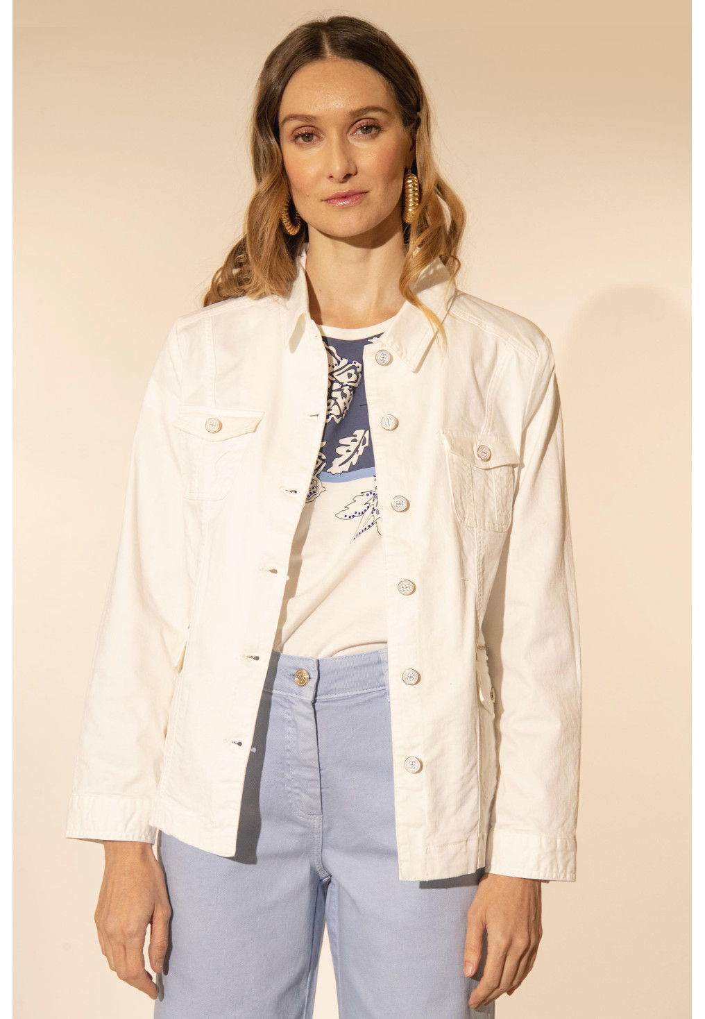 VESTE - OFF WHITE - DENIS - Un Jour Ailleurs