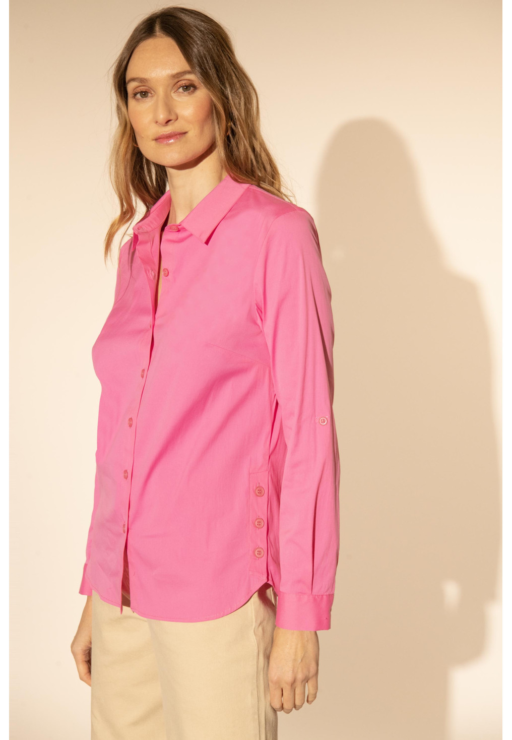 CHEMISE - ROSE - GESIR - Un Jour Ailleurs