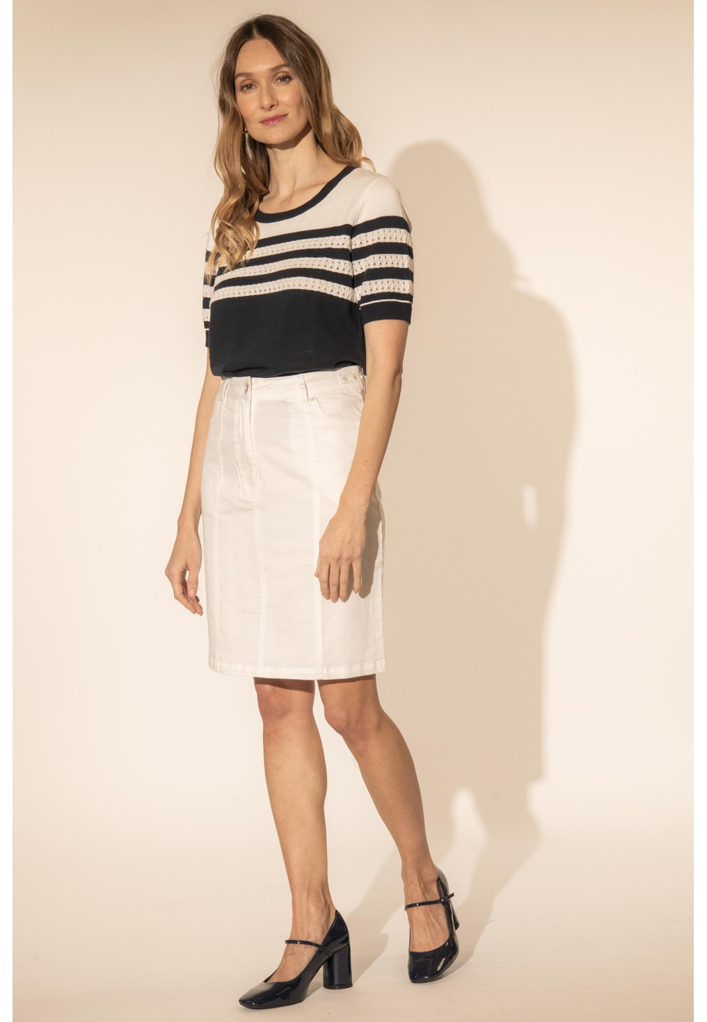 Denis Ju 98% Coton 2% Elasthanne