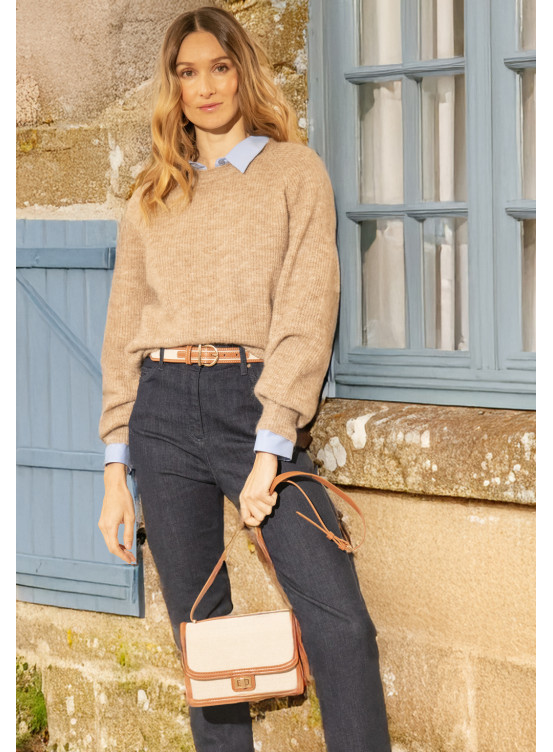 PULL - BEIGE - FRANCE - Un Jour Ailleurs