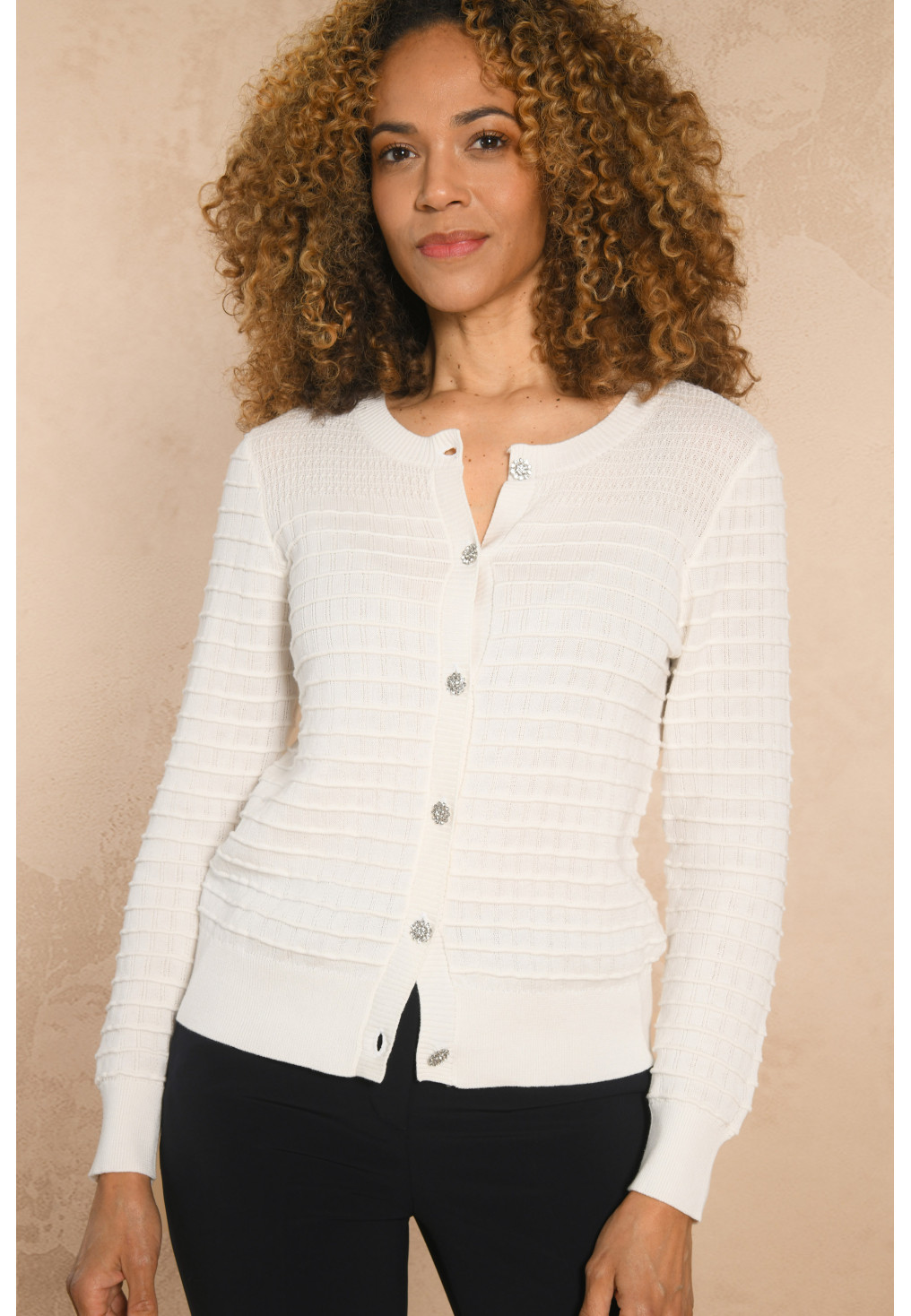 GILET - OFF WHITE - GIBSON - Un Jour Ailleurs