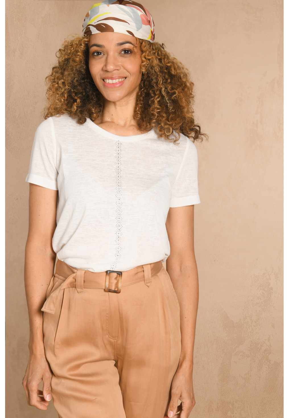 T-SHIRT - OFF WHITE - DAGOBERT - Un Jour Ailleurs