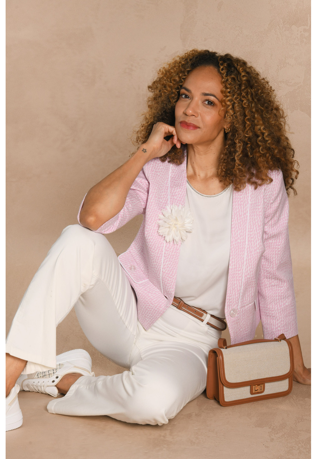 VESTE - LAVANDE - DALMATIEN - Un Jour Ailleurs