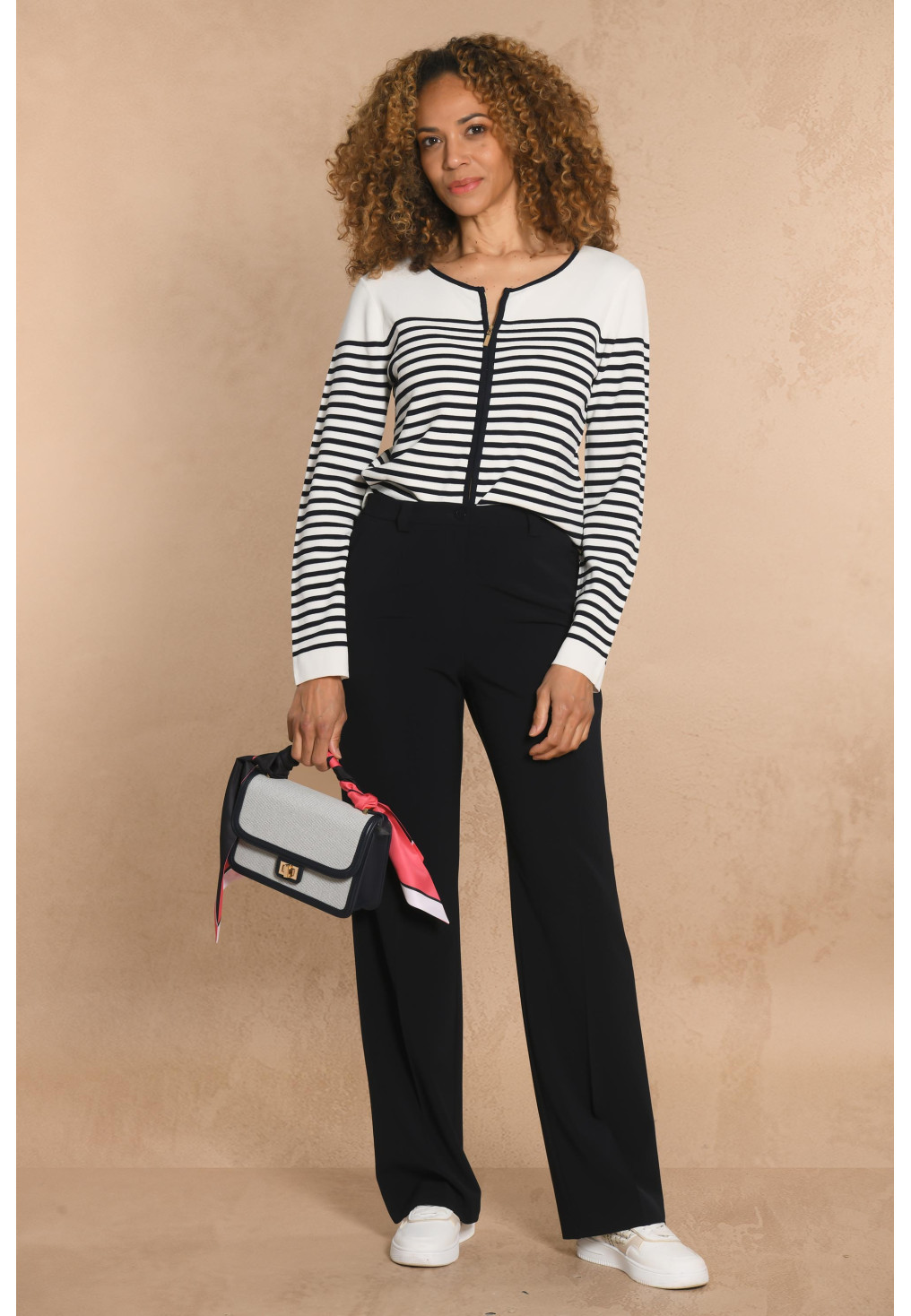 PANTALON - MARINE - GALUCHAT - Un Jour Ailleurs