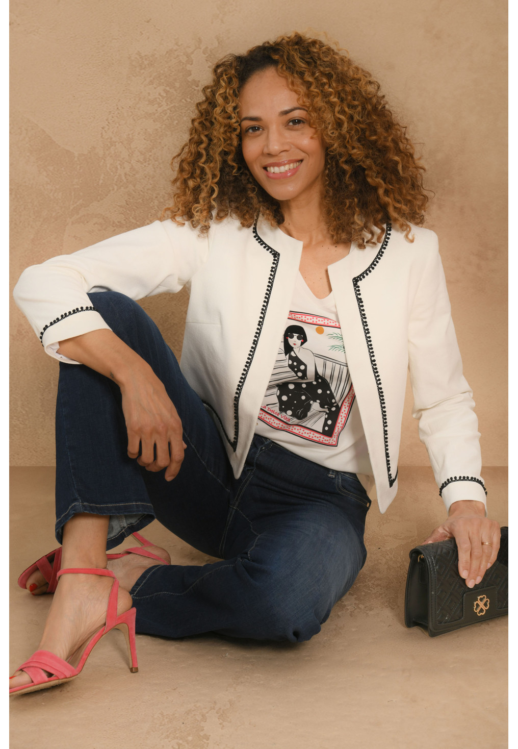 VESTE - OFF WHITE - DOMAN - Un Jour Ailleurs