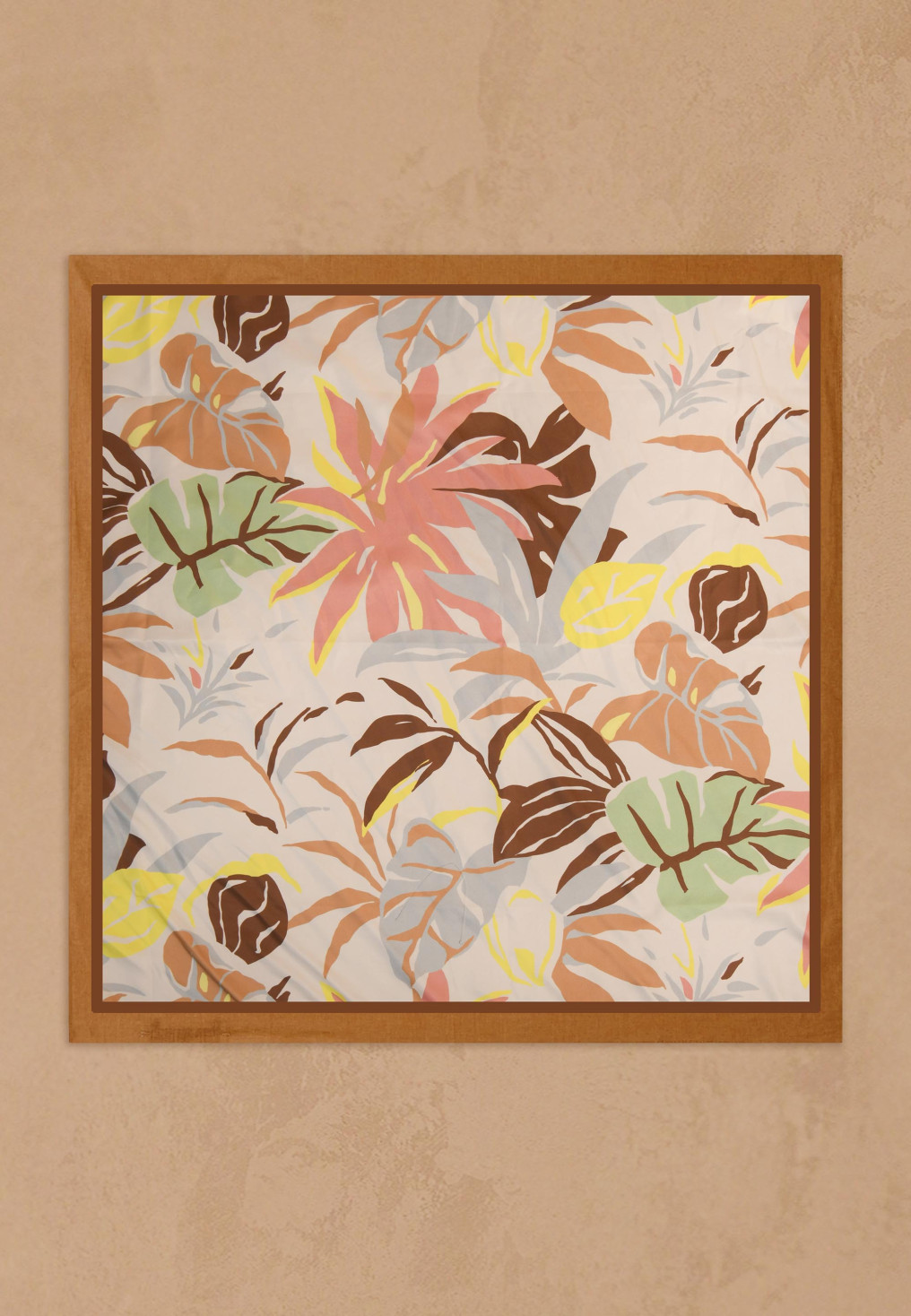 FOULARD CARRÉ - COGNAC - GROMA - Un Jour Ailleurs