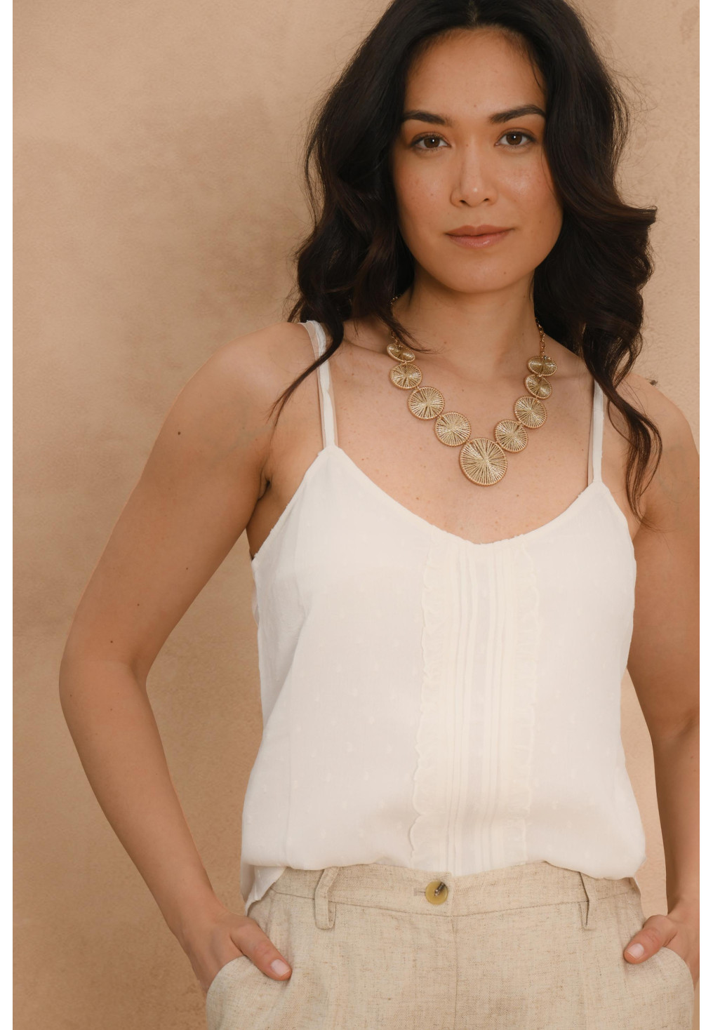 TOP - OFF WHITE - GLEE - Un Jour Ailleurs