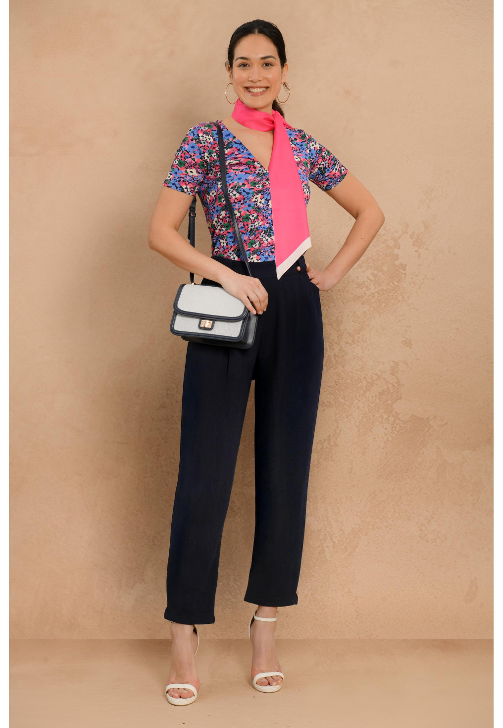 PANTALON - NAVY - GALILEO - Un Jour Ailleurs