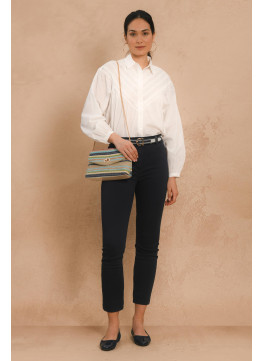 PANTALON 7/8E - MARINE - GAKAYA - Un Jour Ailleurs