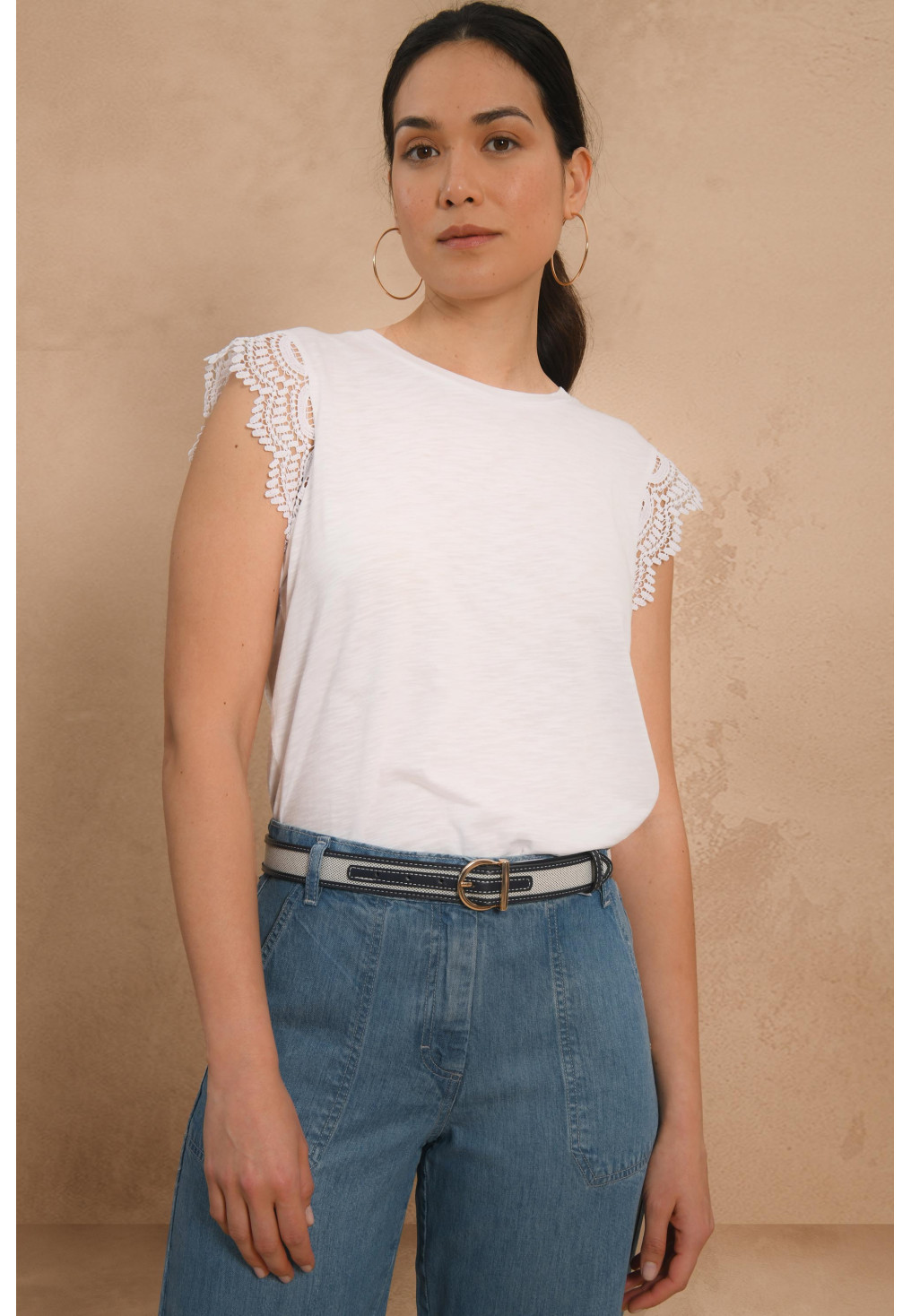 T-SHIRT - BLANC - GELISHA