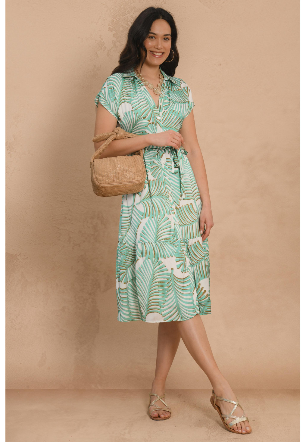 ROBE - MENTHE - GENOISE