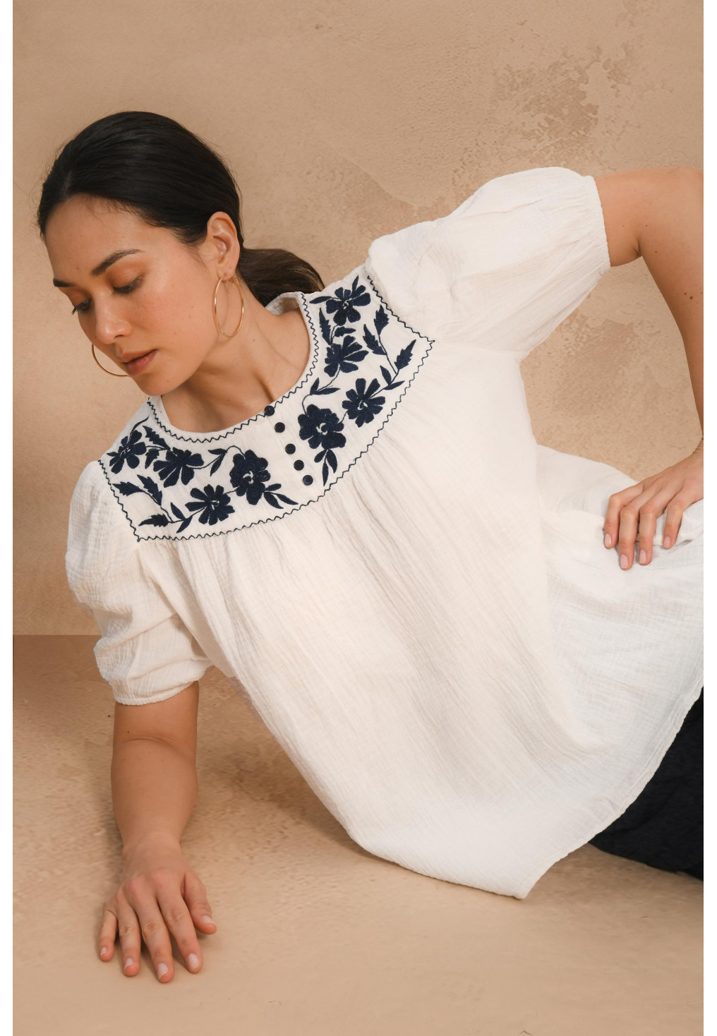 TOP - BLANC - GYM - Un Jour Ailleurs