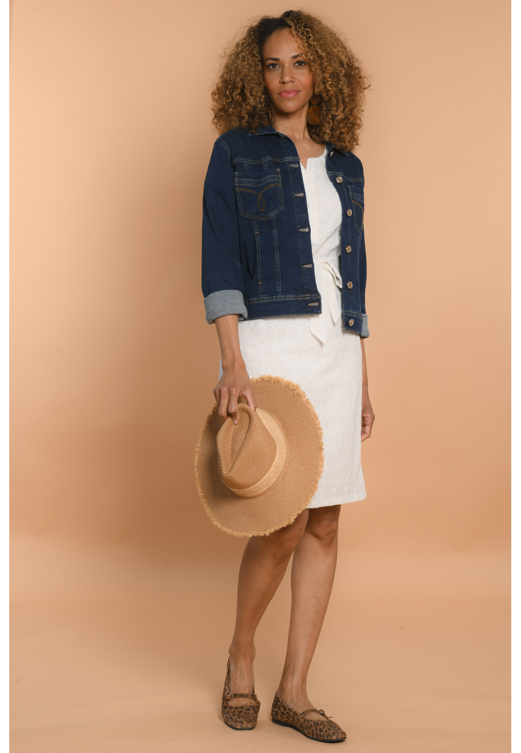 ROBE - BLANC - DEMONIE