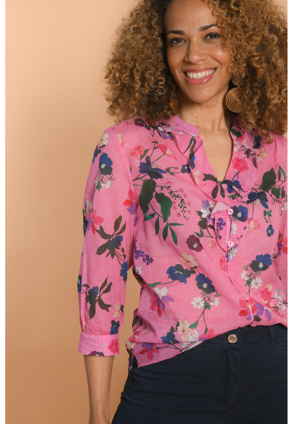 CHEMISE MANCHES 3/4 - AZALEE - GATAH