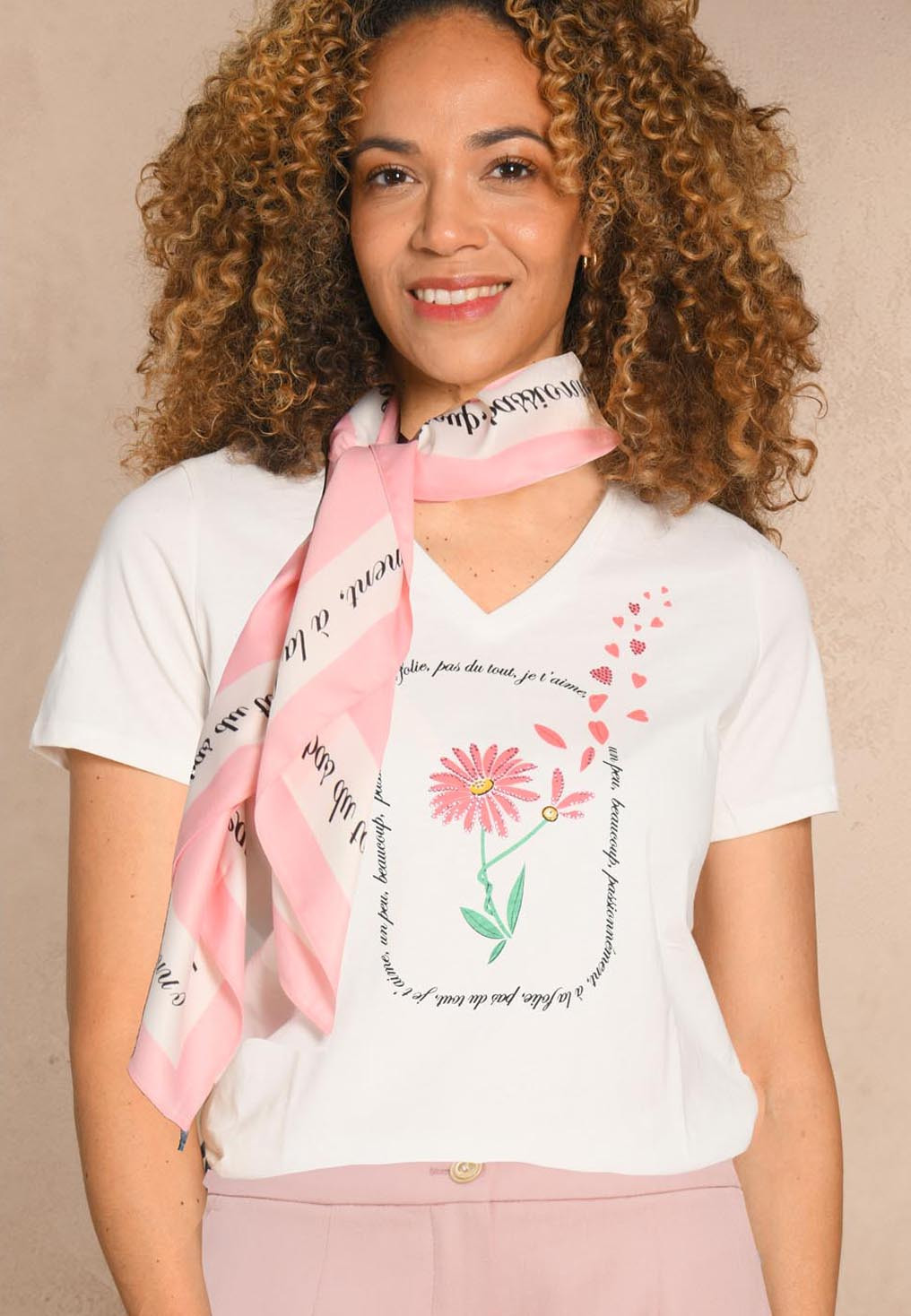 T-SHIRT - OFF WHITE - GALYLO - Un Jour Ailleurs