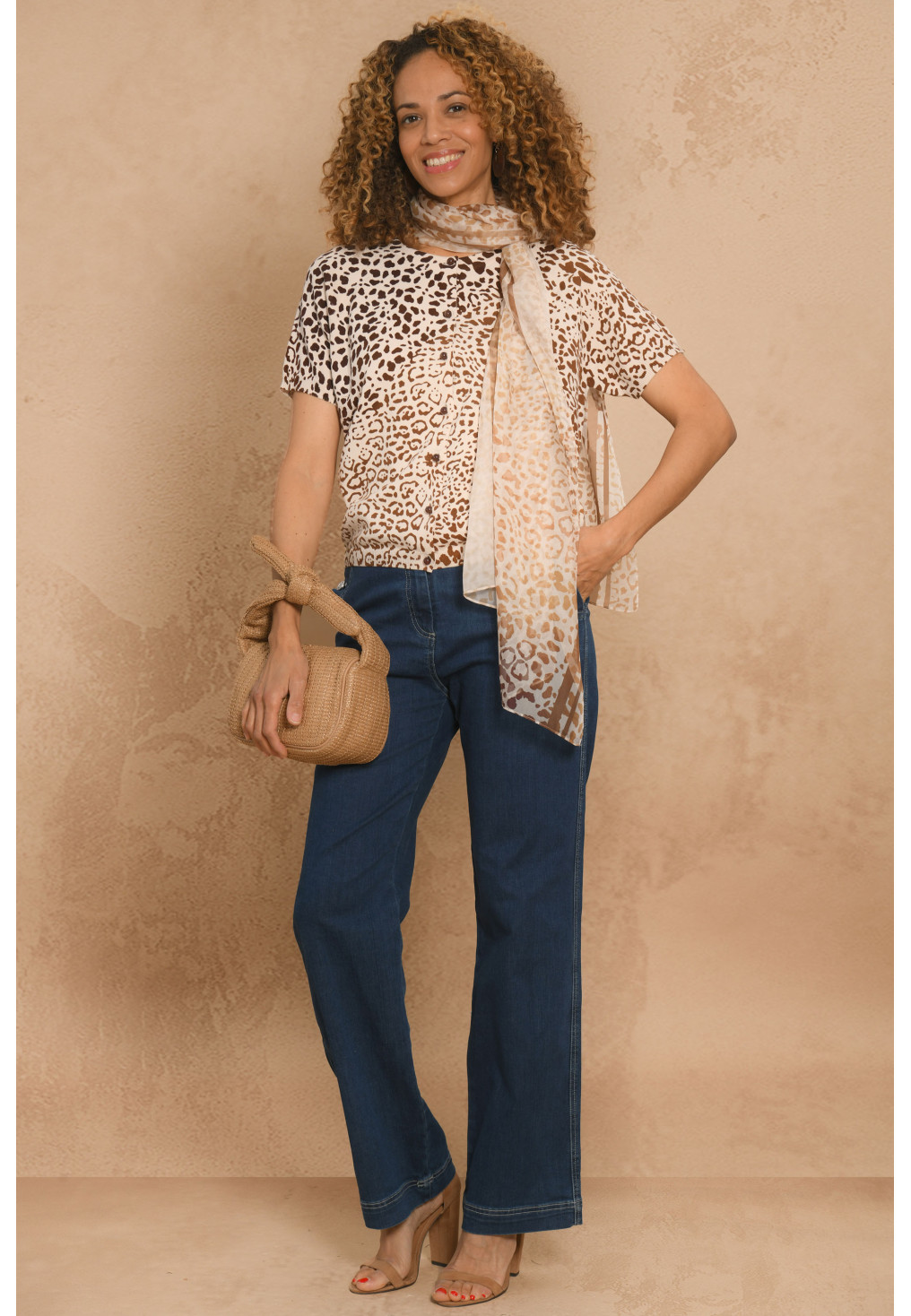 GILET - SABLE - GIOVANNA