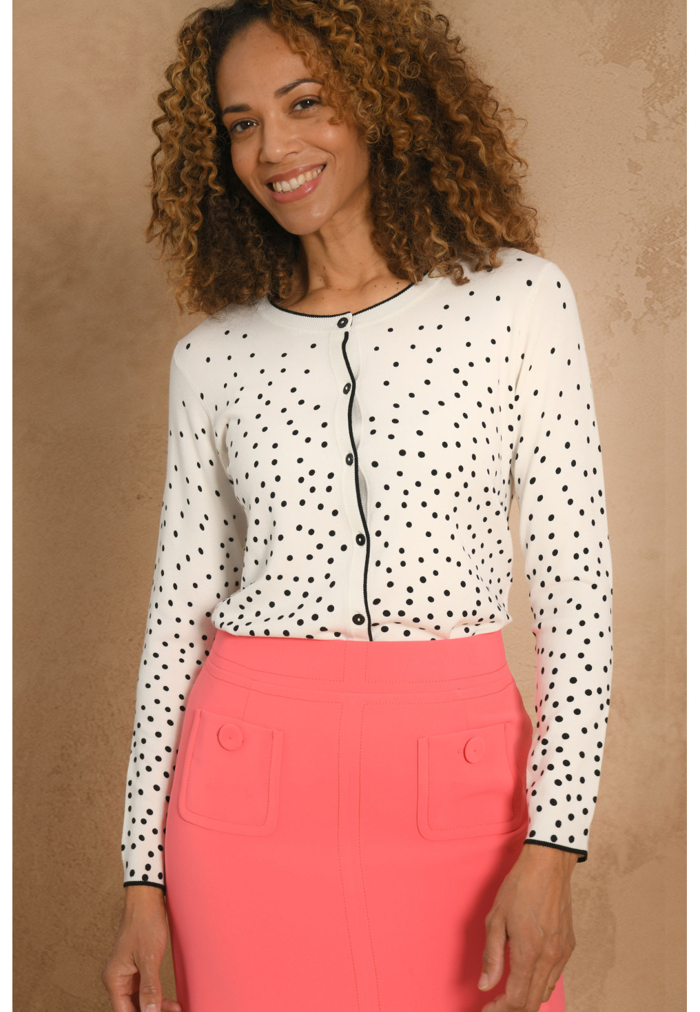 GILET - OFF WHITE - GALAXIE - Un Jour Ailleurs