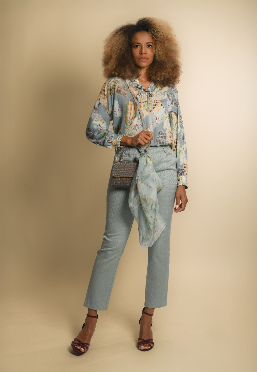 PANTALON - JAHEL - ARGILE