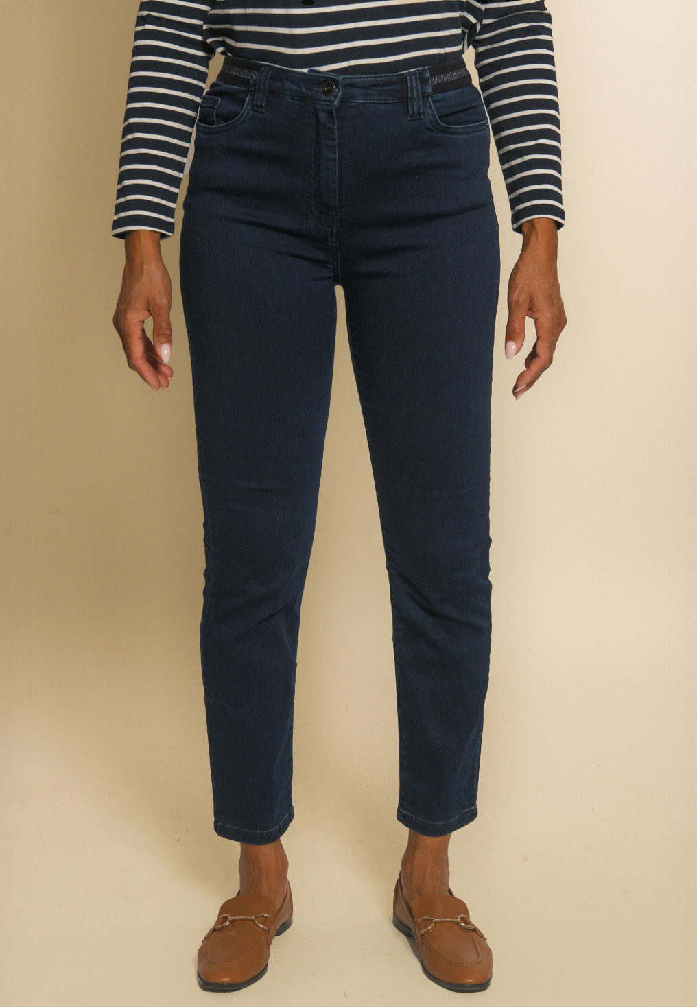JEANS SLIM - JIP - MARINE - Un Jour Ailleurs