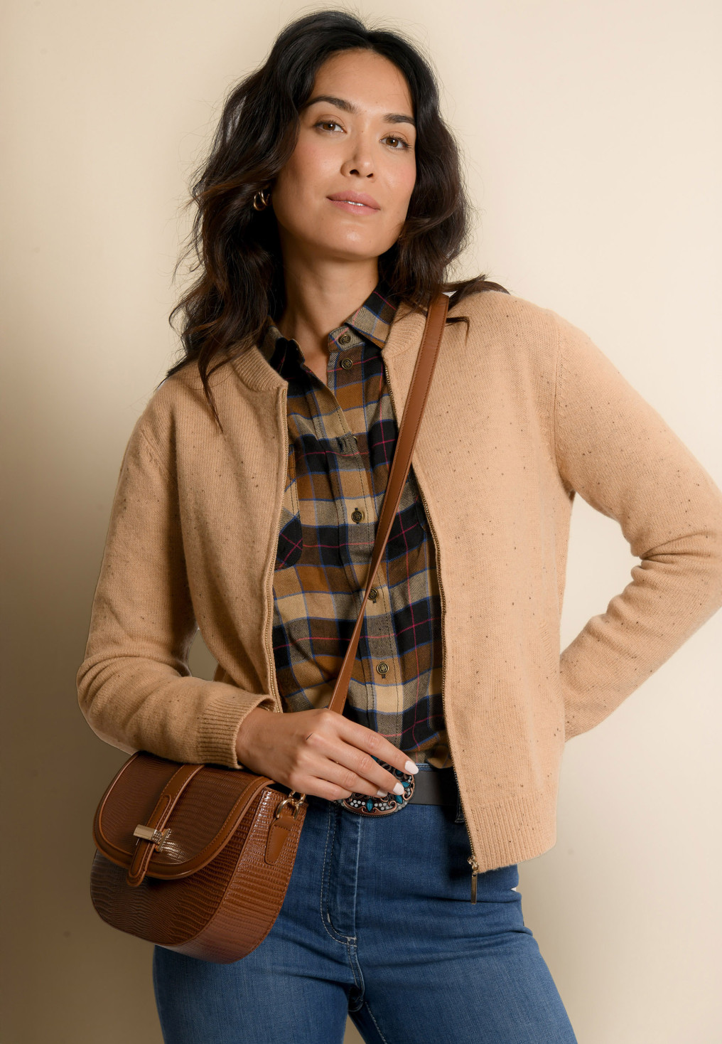 GILET - JOSIAH - BEIGE - Un Jour Ailleurs