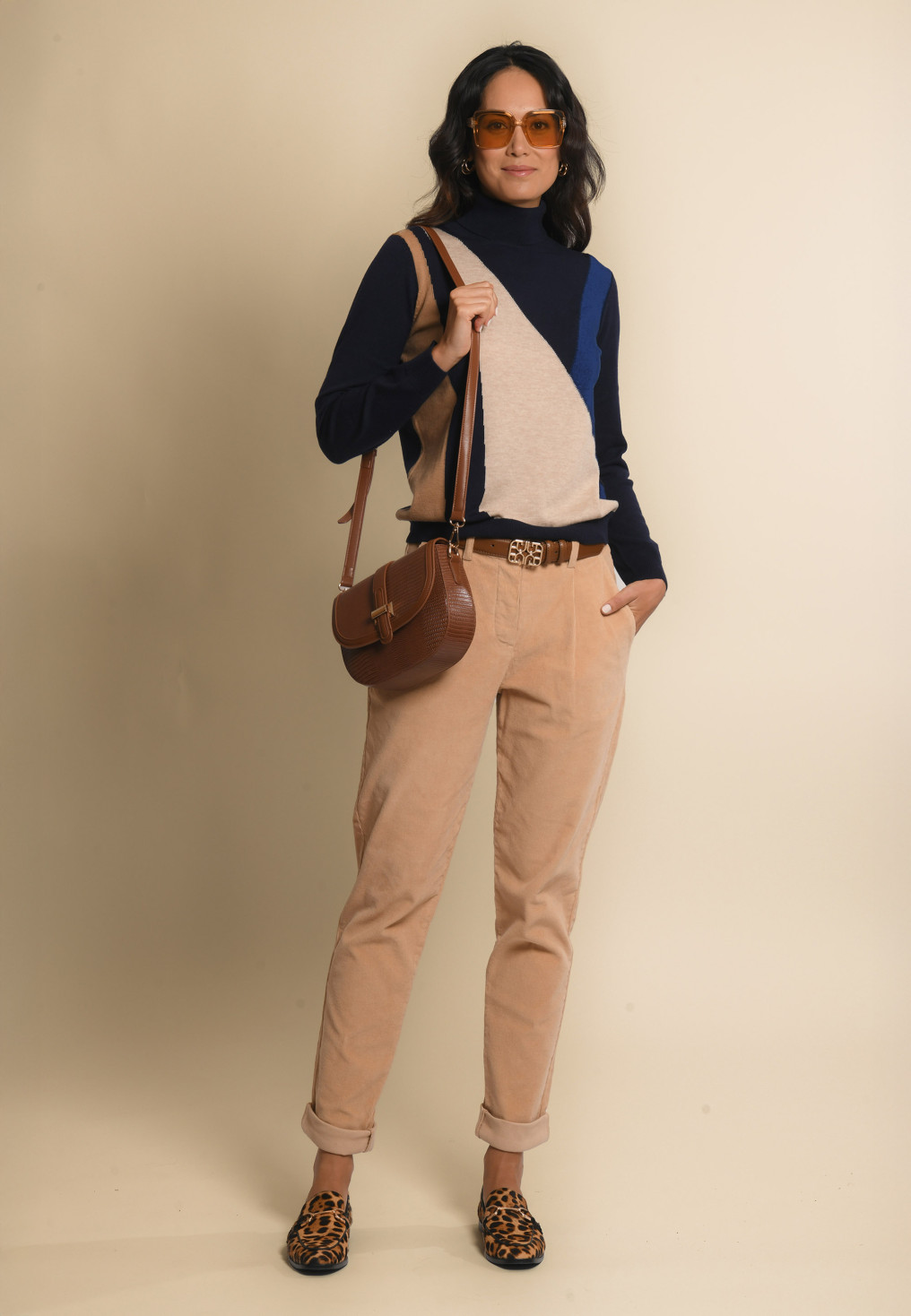 PANTALON - JARETA - BEIGE - Un Jour Ailleurs