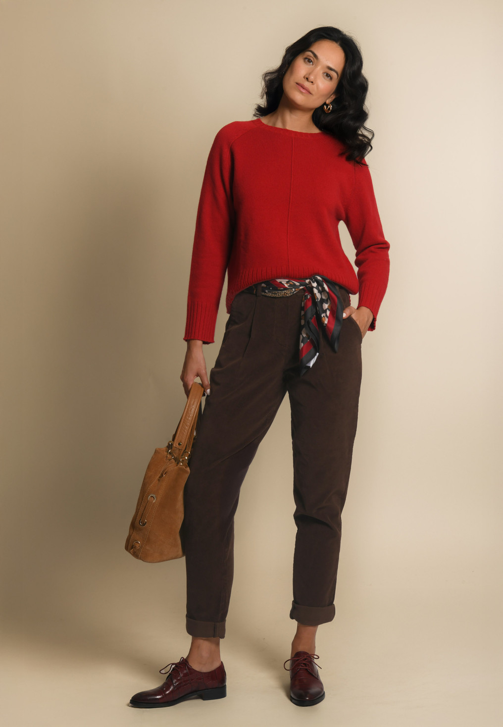 PULL - JUSTINE - RED - Un Jour Ailleurs