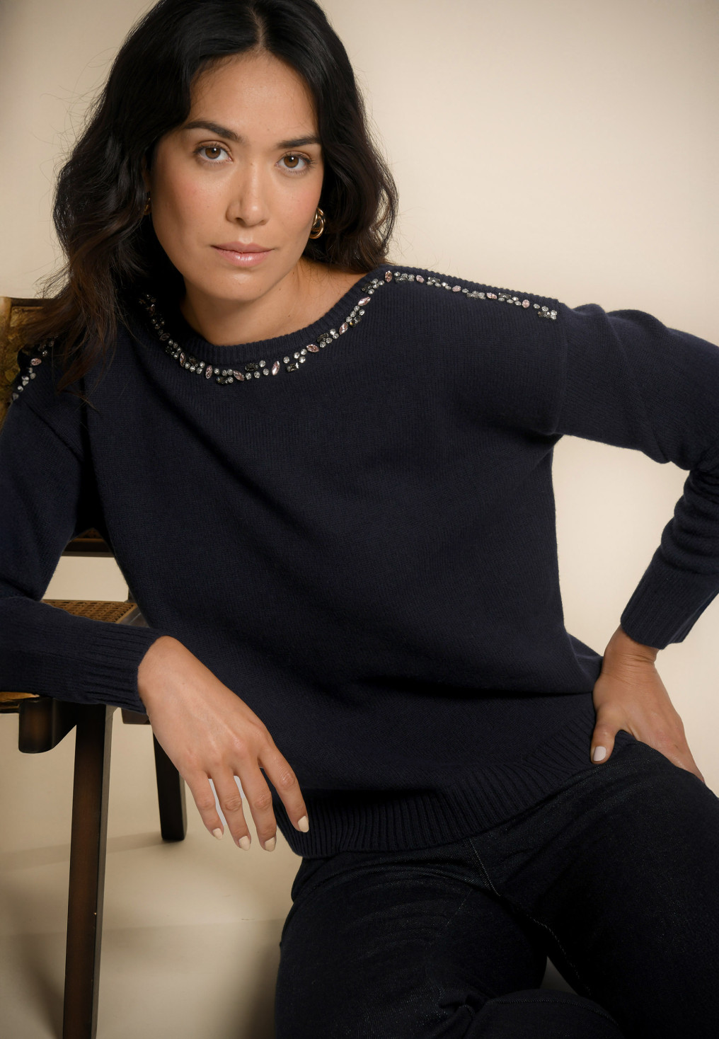 PULL - JETADORE - MARINE - Un Jour Ailleurs