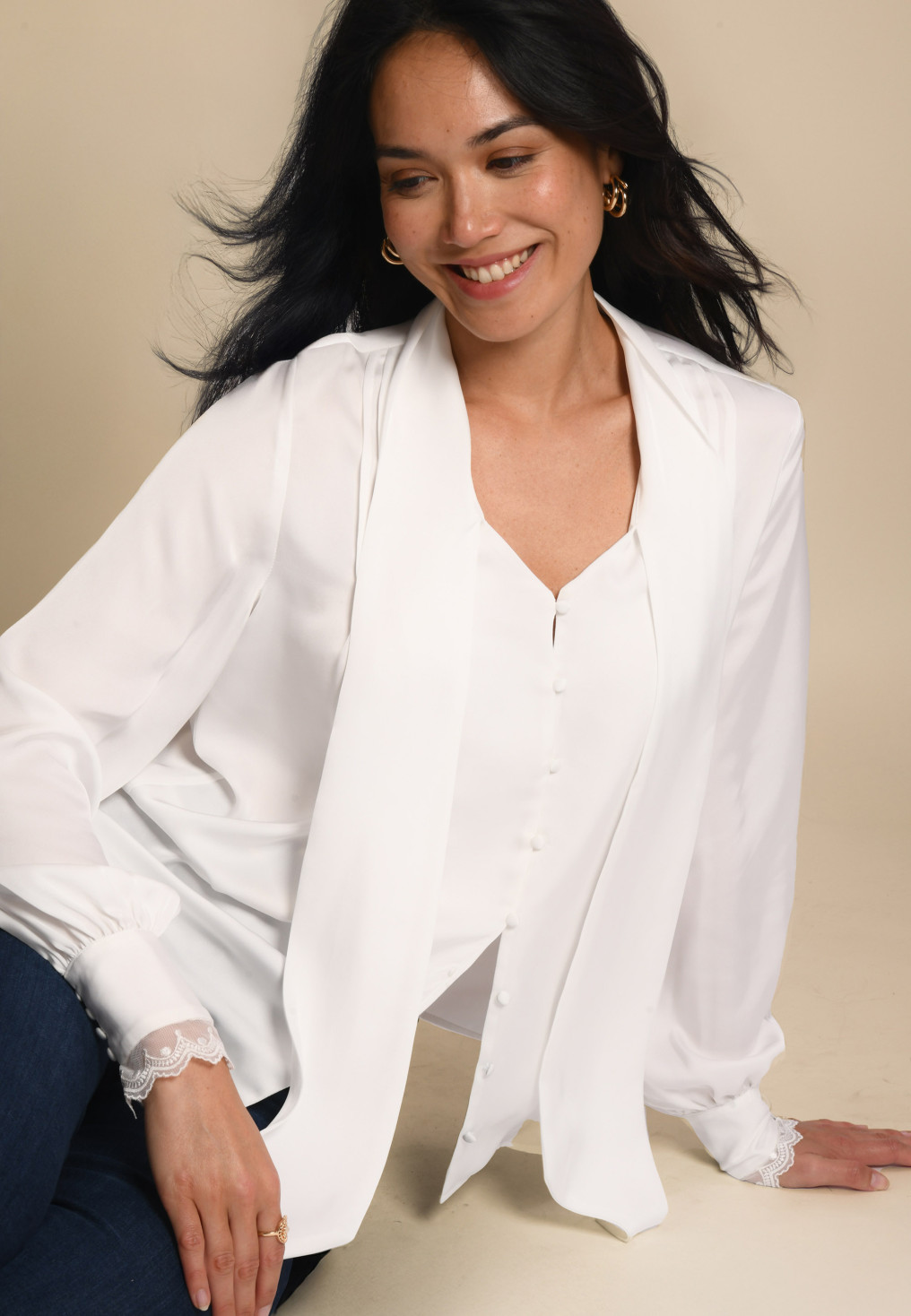 CHEMISE - JULISSA - OFF WHITE - Un Jour Ailleurs