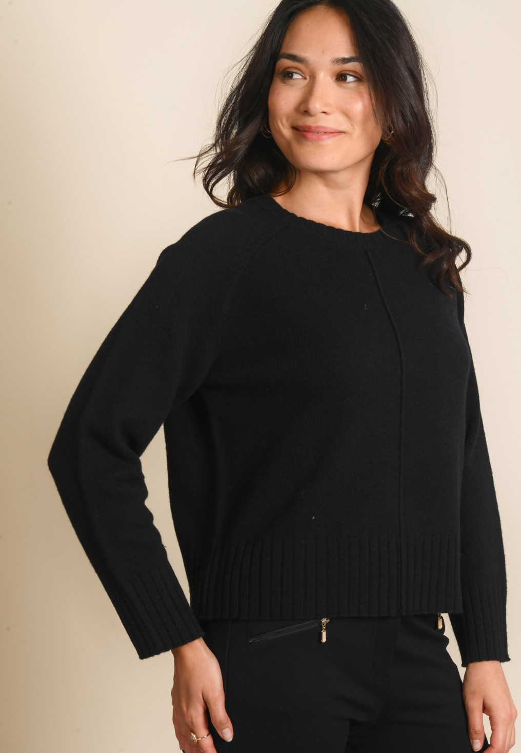 PULL - JUSTINE - NOIR - Un Jour Ailleurs