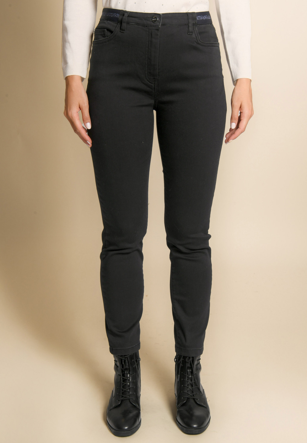 JEANS SLIM - JIP - NOIR