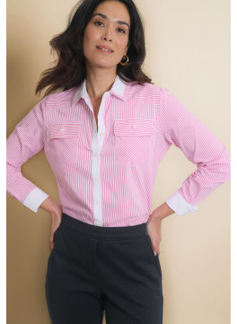CHEMISE - JUJUBE - FRAMBOISE