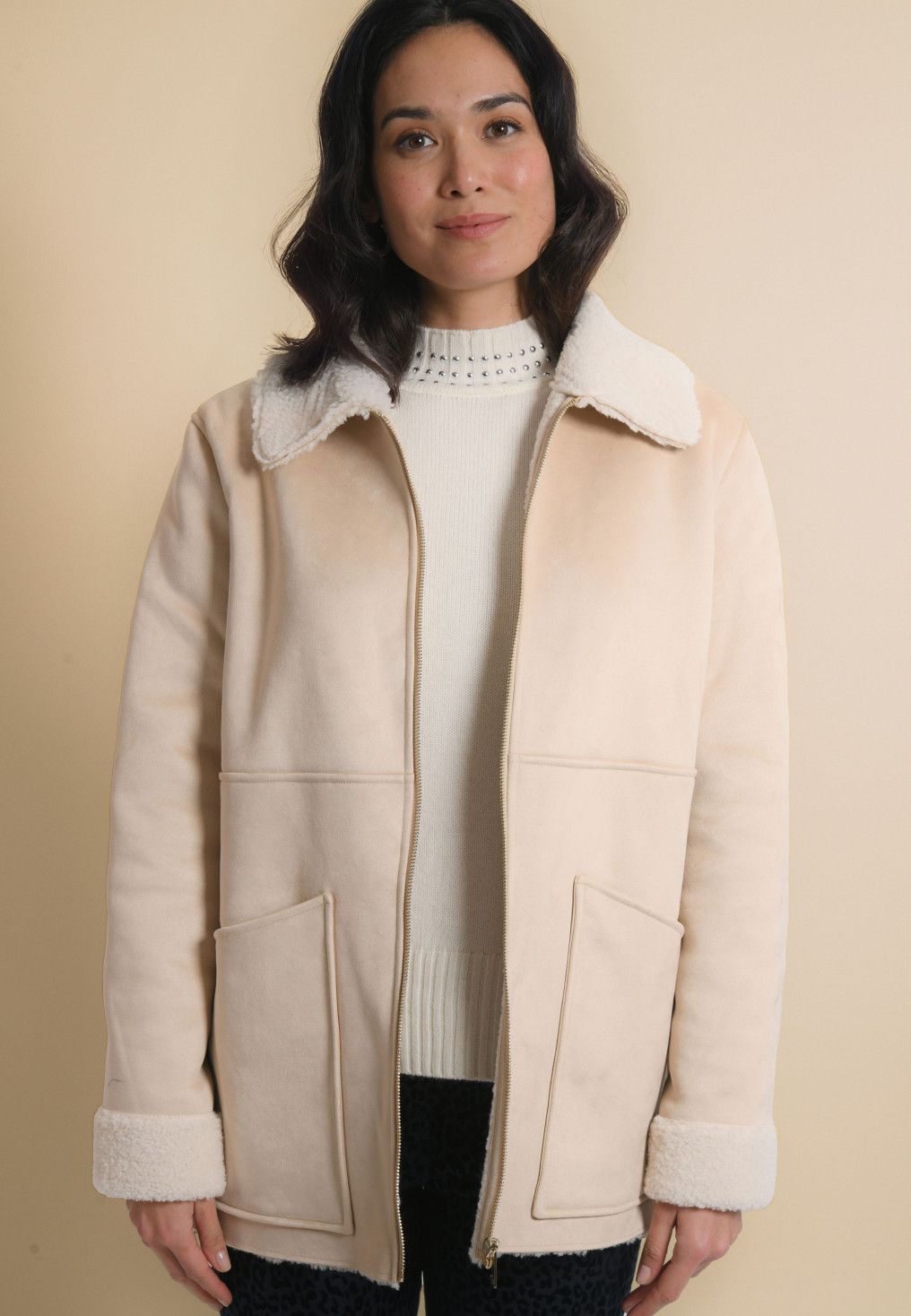 MANTEAU - JACOB - SABLE