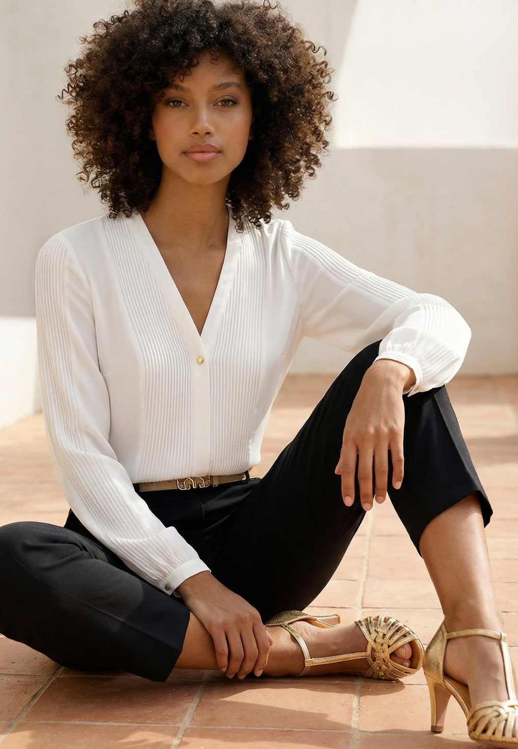 CHEMISE - LILIA - OFF WHITE - Un Jour Ailleurs