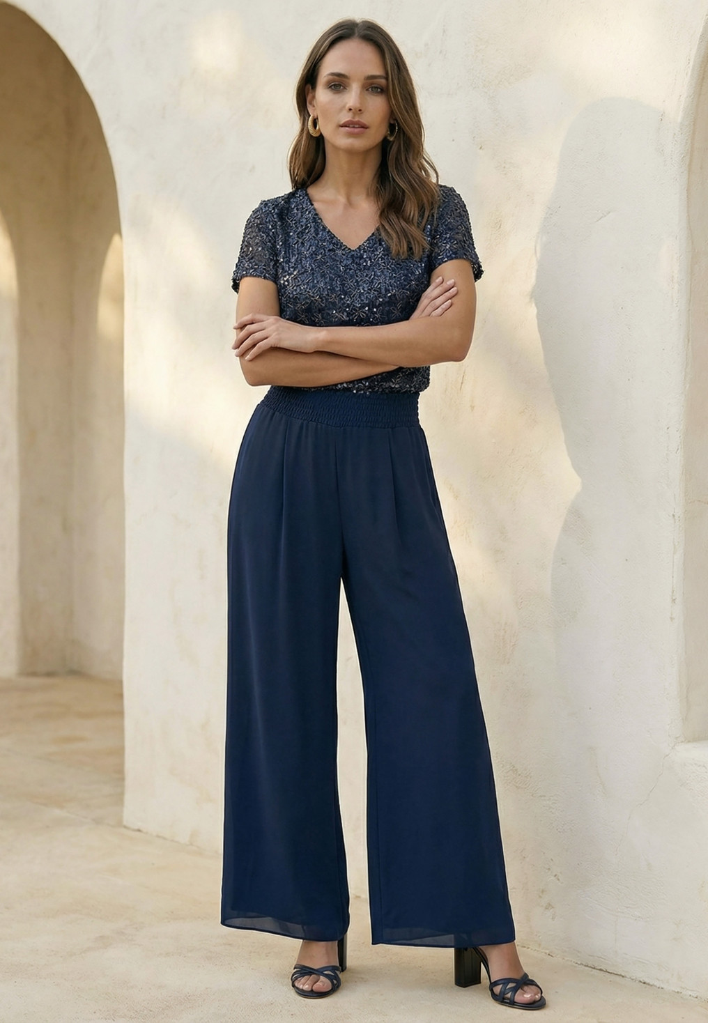 PANTALON - LAURENZA - MARINE
