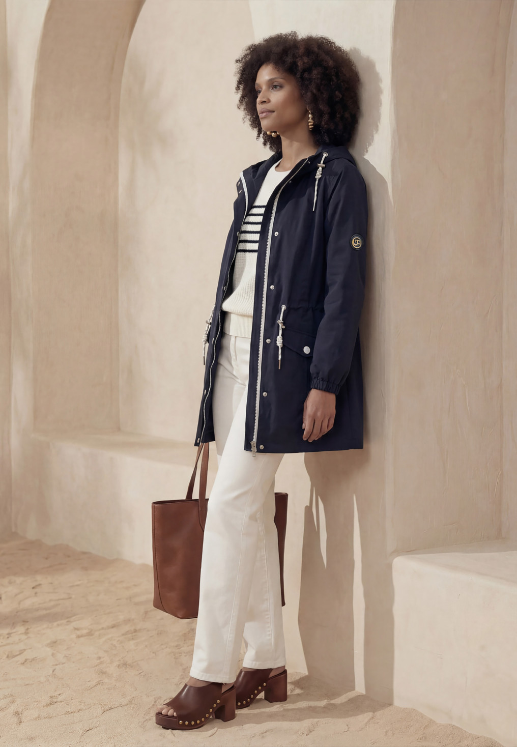 PARKA - LATOYA - MARINE - Un Jour Ailleurs