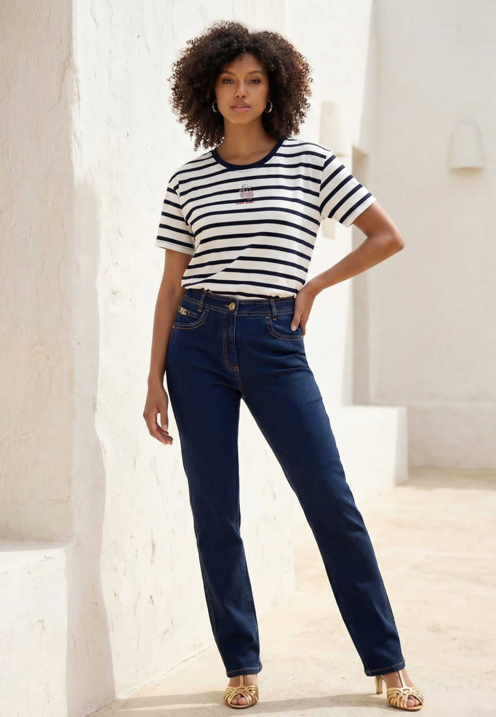 JEANS DROIT - LEONCE - BRUT - Un Jour Ailleurs