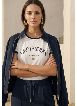 T-SHIRT - LOGO - OFF WHITE - Un Jour Ailleurs