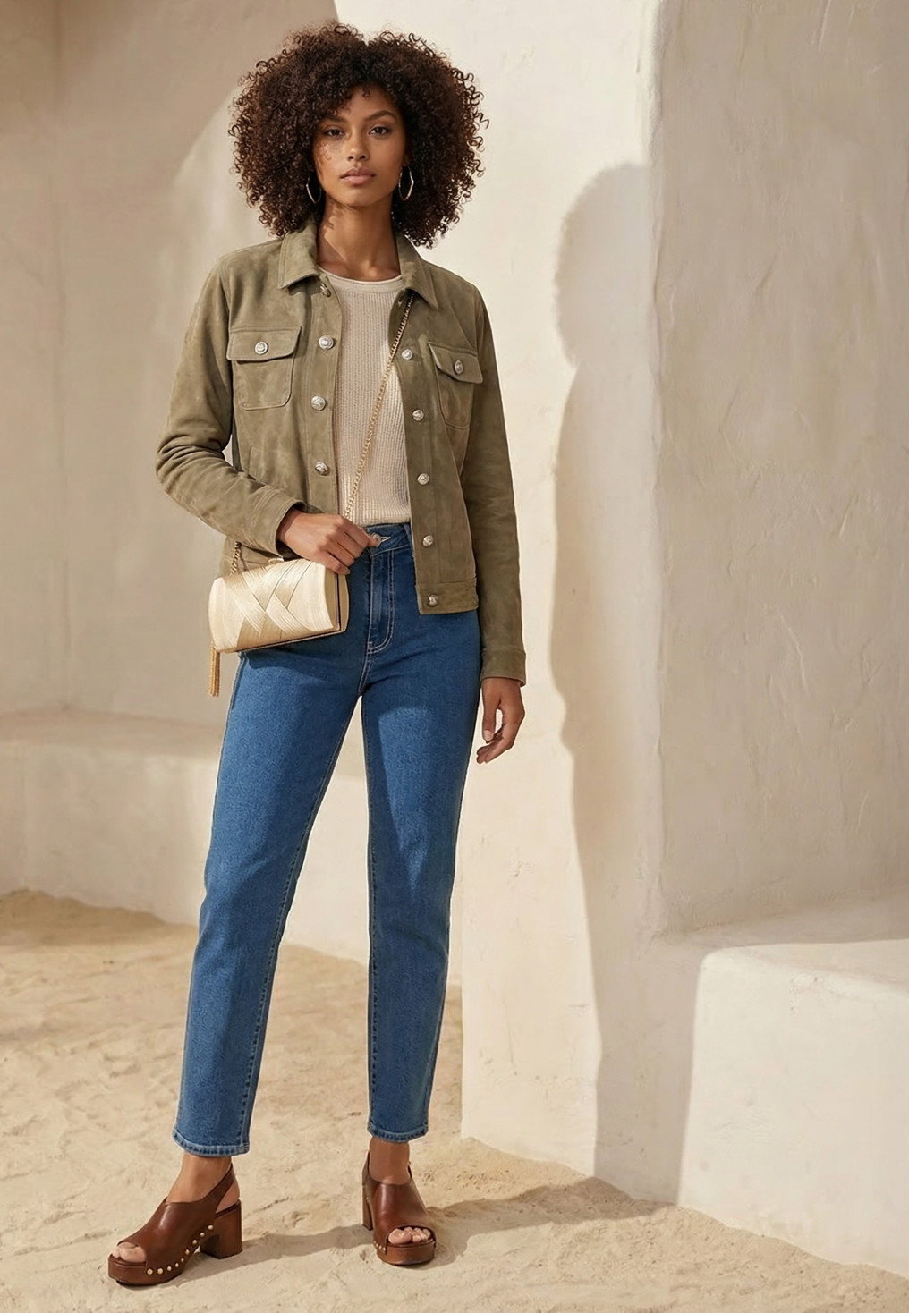 VESTE - LUJA - SAUGE