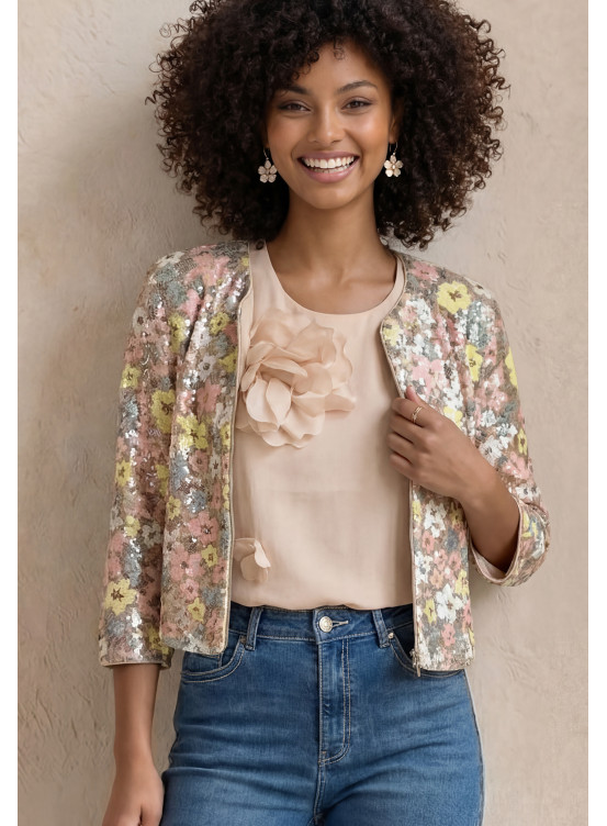 VESTE - LALUZ - POUDRE - Un Jour Ailleurs