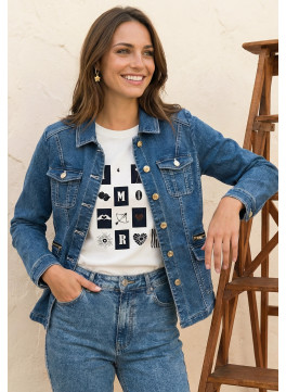 VESTE EN JEAN - LUCIANO -...